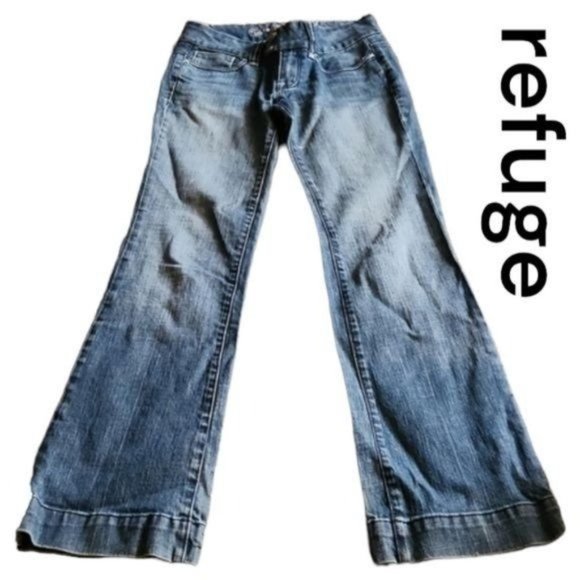 refuge Jeans Refuge Premium Y2k Size 5 Flare Low Rise Jeans Poshmark